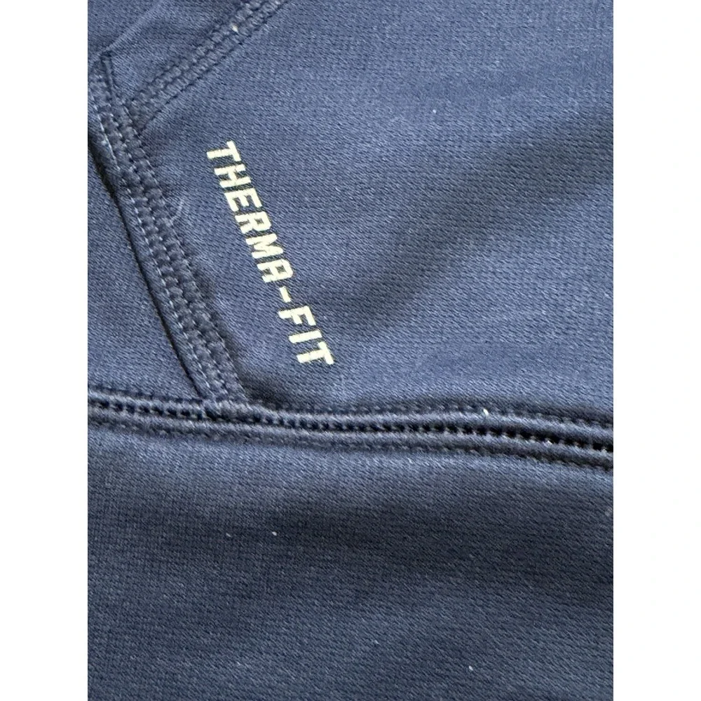 Nike Therma Fit New England Patriots Hoodie Men's Size Large NFL Full Zip